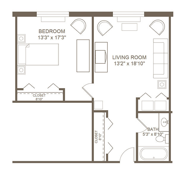 Two Room Suite