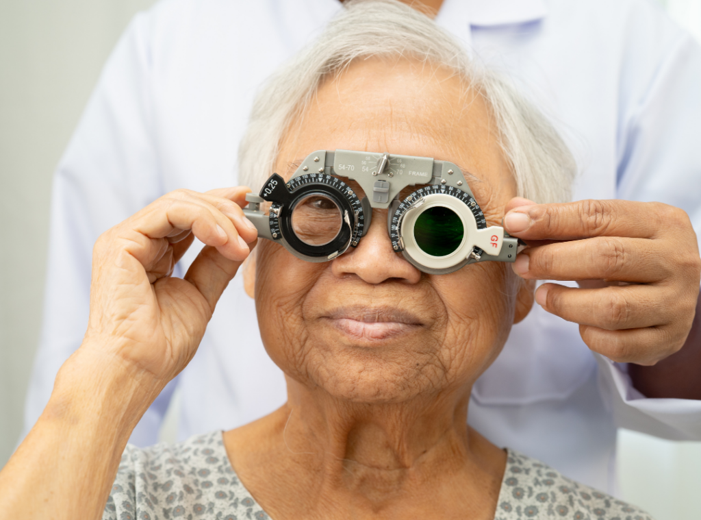 average eyesight by age