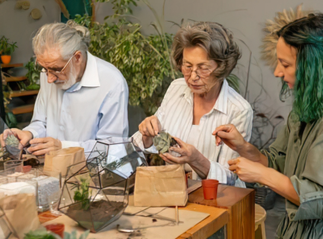 easy crafts for seniors with dementia