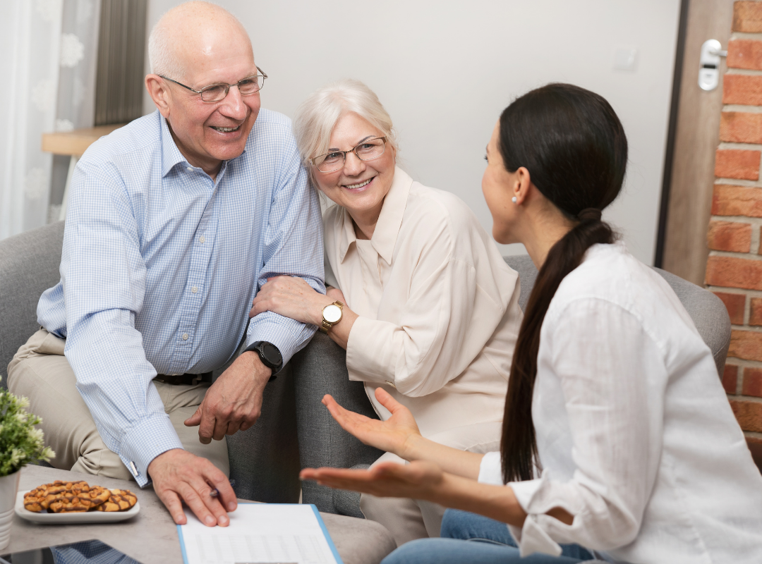 how to get an elderly person into a care home